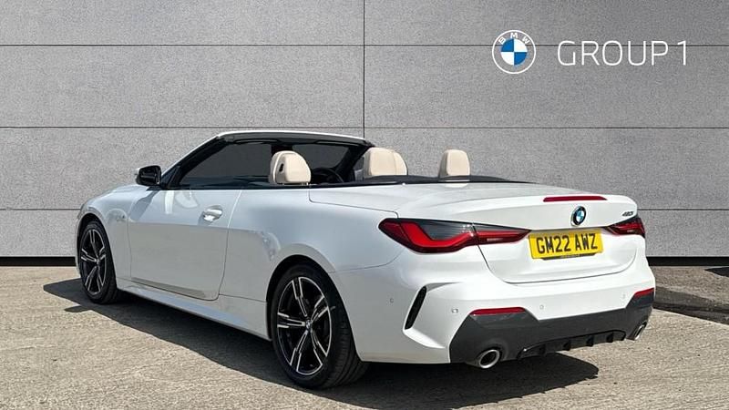 Used BMW 420 M Sport 181 HP (133 kW) 2022 White Cabriolet
