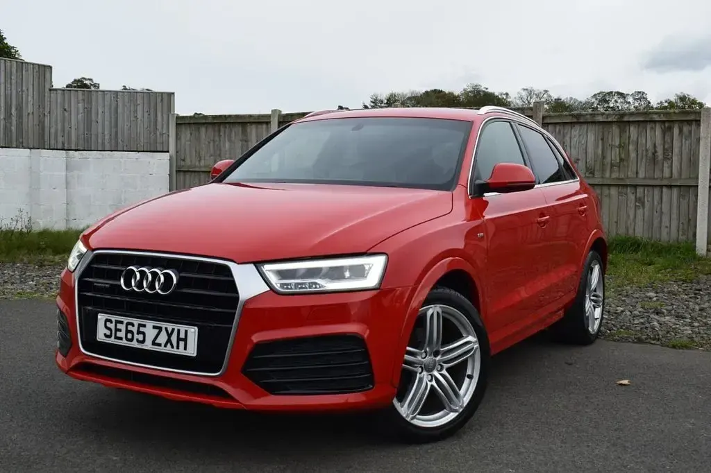 Used Audi Q3 S-line plus 150 HP (110 kW) 2016 Red SUV