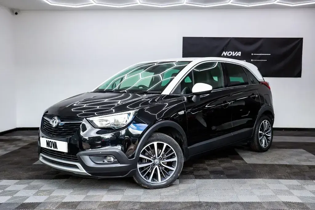 Used Vauxhall Crossland X Elite 110 HP (80 kW) 2019 Black SUV