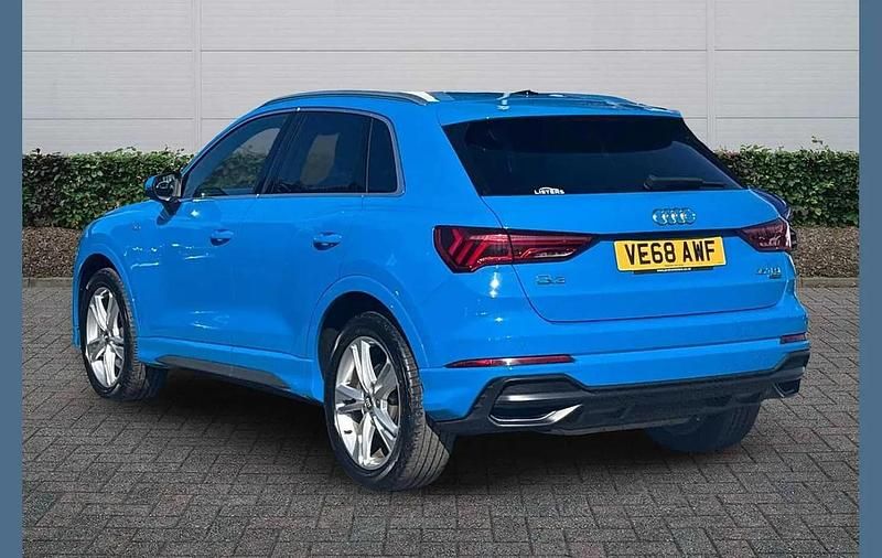 Used Audi Q3 S-Line 226 HP (166 kW) 2018 Blue SUV