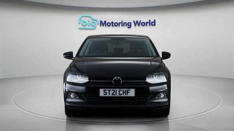 Used VW Polo Match 95 HP (69 kW) 2021 Black Hatchback