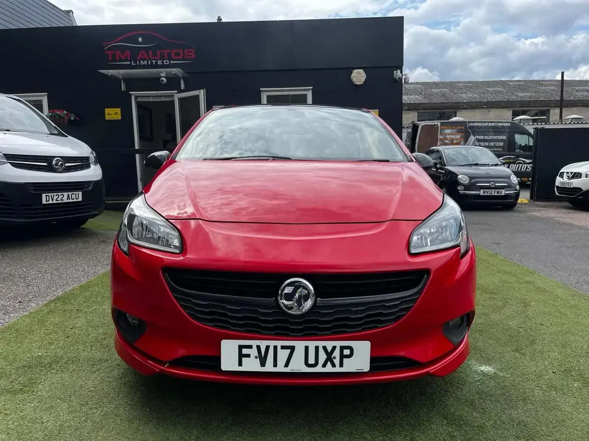 Used Vauxhall Corsa Edition 2017 Red Hatchback