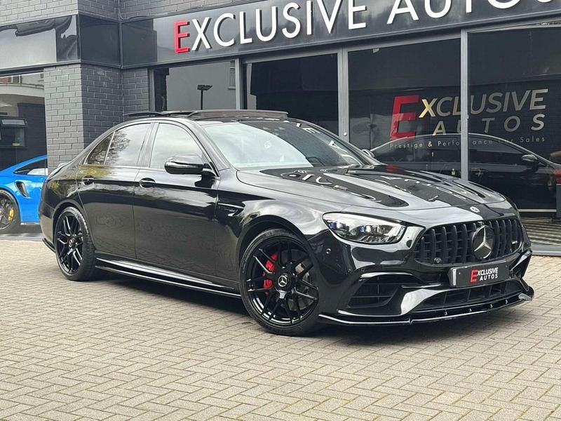 Used Mercedes E63 AMG Premium Plus 2021 Black Sedan