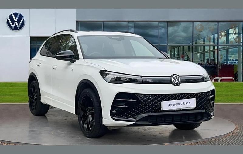 White Used 2025 VW Tiguan R-line SUV | £35,052 (A bit pricey) - Image 1/4