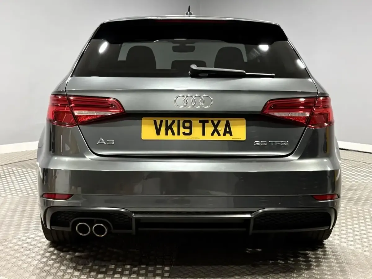 Used Audi A3 Black Edition 150 HP (110 kW) 2019 Grey Sedan