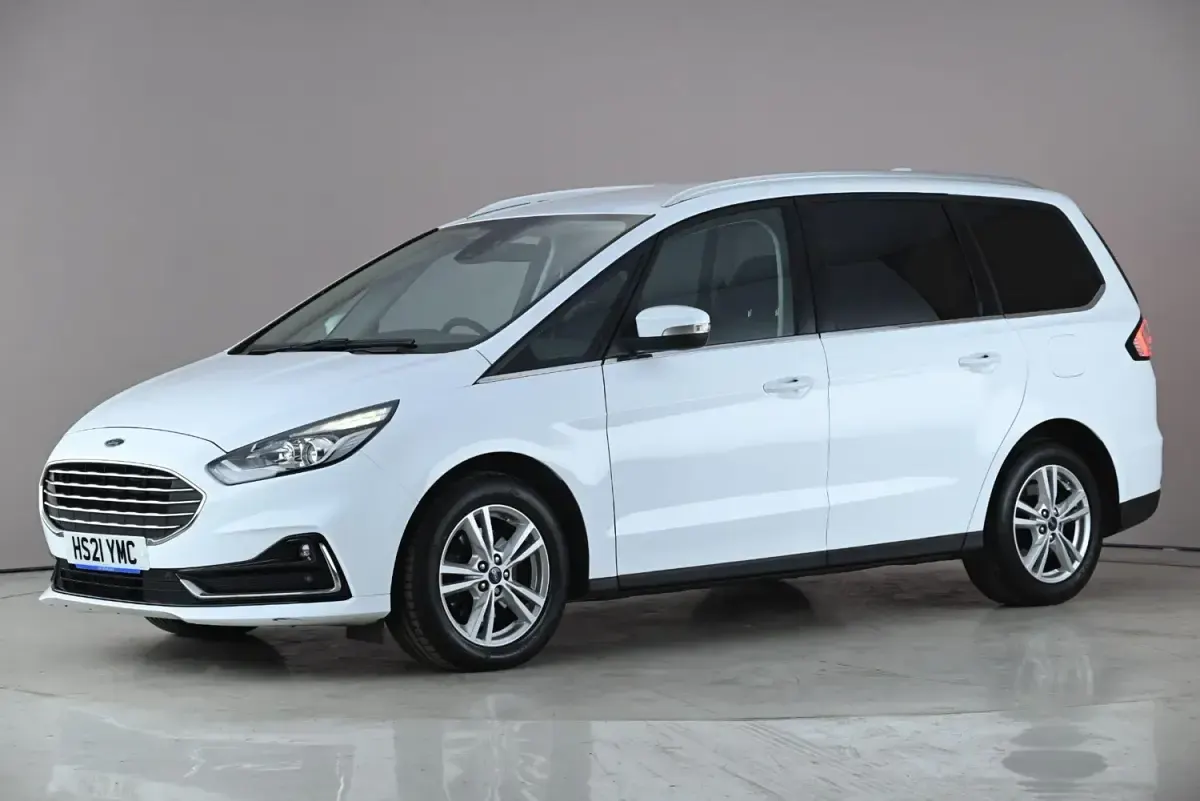 Begagnad Ford Galaxy Titanium 190 HK (139 kW) 2021 Vit Minibuss