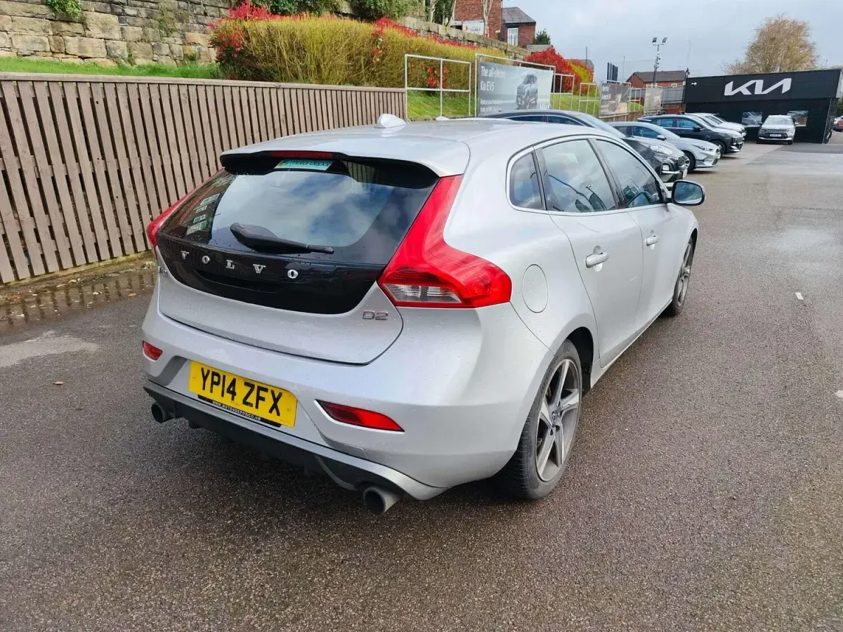 Used Volvo V40 R-Design 2014 Silver Hatchback