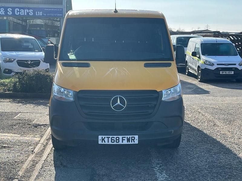Used Mercedes Sprinter 2018 Yellow Van