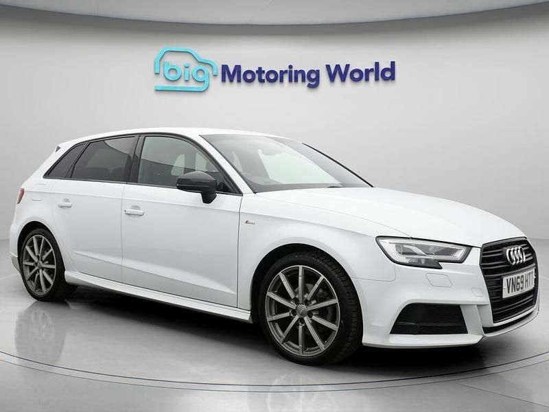 White Used 2019 Audi A3 Sportback Black Edition Hatchback | £15,100 (Fair price) - Image 1/4