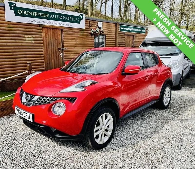 Used Nissan Juke Acenta 110 HP (80 kW) 2015 Red SUV