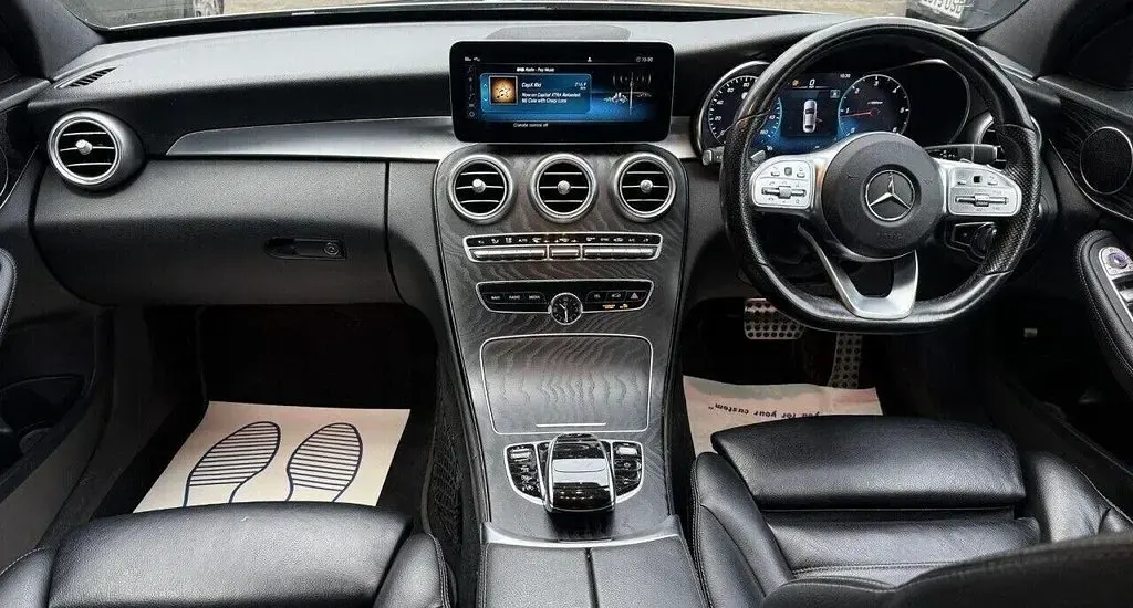Used Mercedes C300 AMG line 2020 Grey Sedan