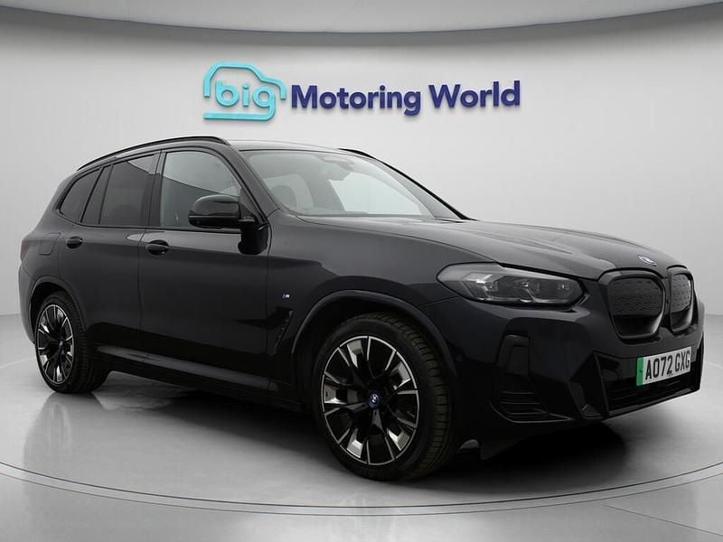 Black Used 2022 BMW iX3 M Sport SUV | £32,200 (A bit pricey) - Image 1/4