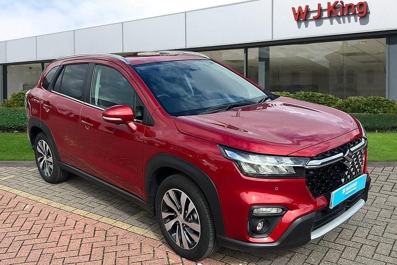 Energetic red pearl Used 2023 Suzuki SX4 SUV | £18,435 (Fair price) - Image 1/3