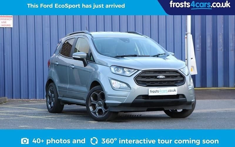 Used Ford Ecosport ST-Line 125 HP (91 kW) 2021 Silver SUV