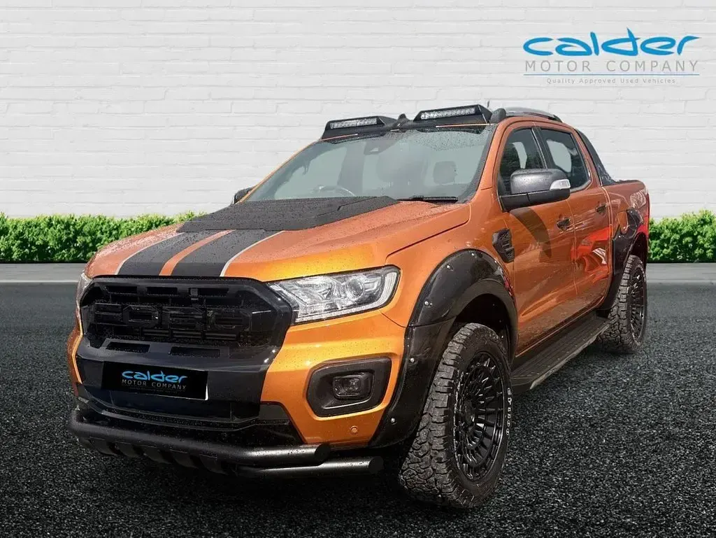Used Ford Ranger Wildtrack 2020 Orange Pickup