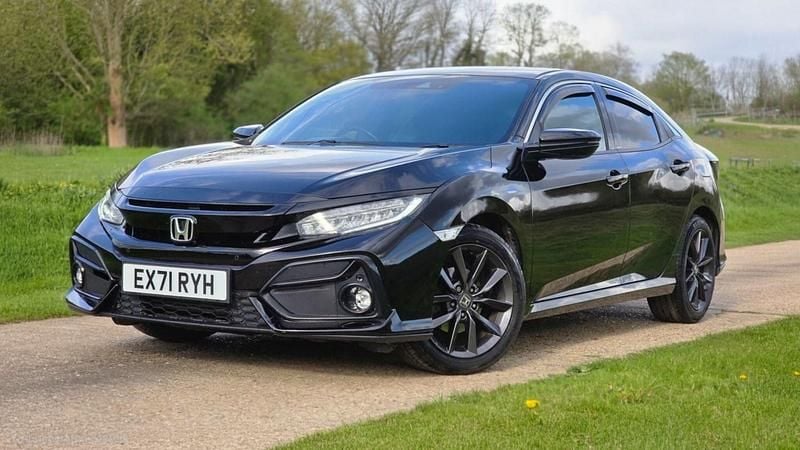 Used Honda Civic SR 126 HP (92 kW) 2021 Black Hatchback