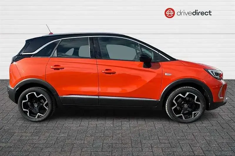 Used Vauxhall Crossland Ultimate 130 HP (95 kW) 2022 Orange SUV
