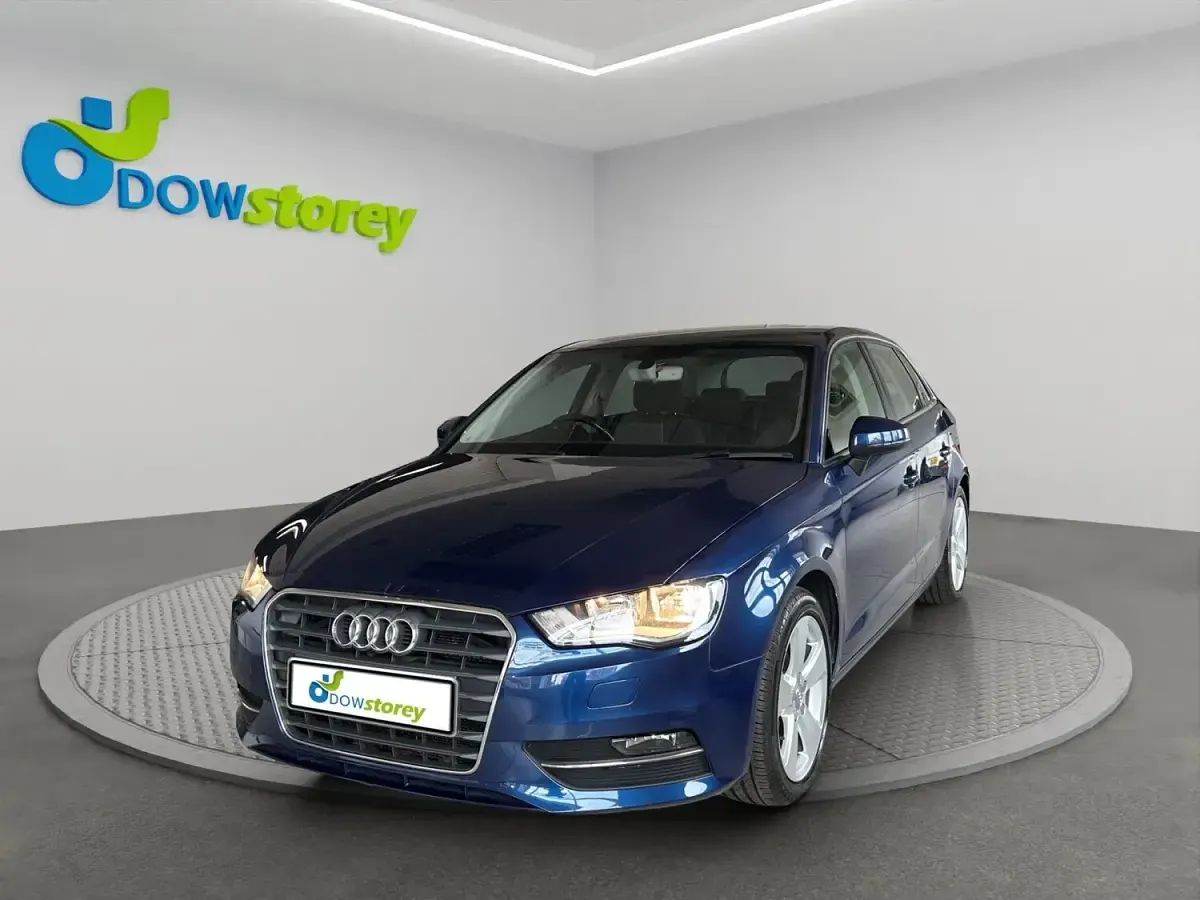 Used Audi A3 Sport 150 HP (110 kW) 2016 Blue Hatchback