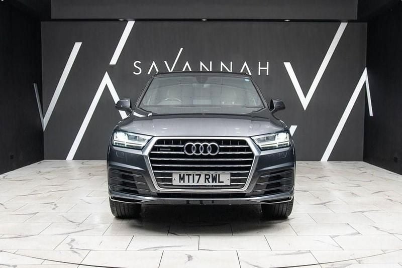 Used Audi Q7 S-Line 218 HP (160 kW) 2017 Grey SUV