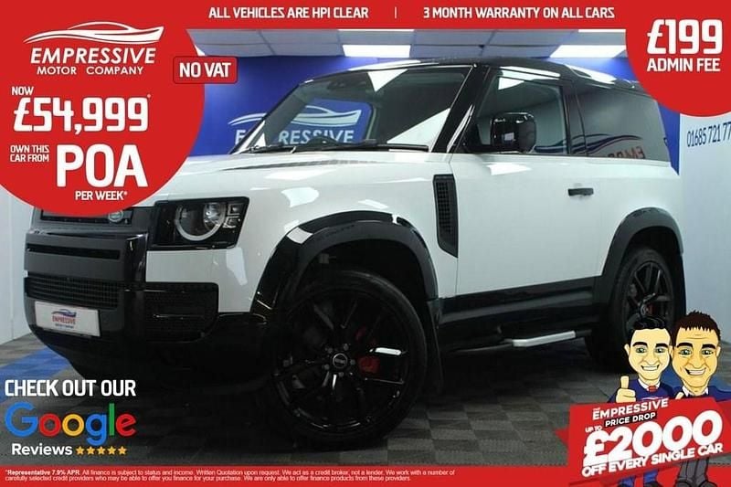 White Used 2024 Land Rover Defender SUV | £54,999 (Super price) - Image 1/4