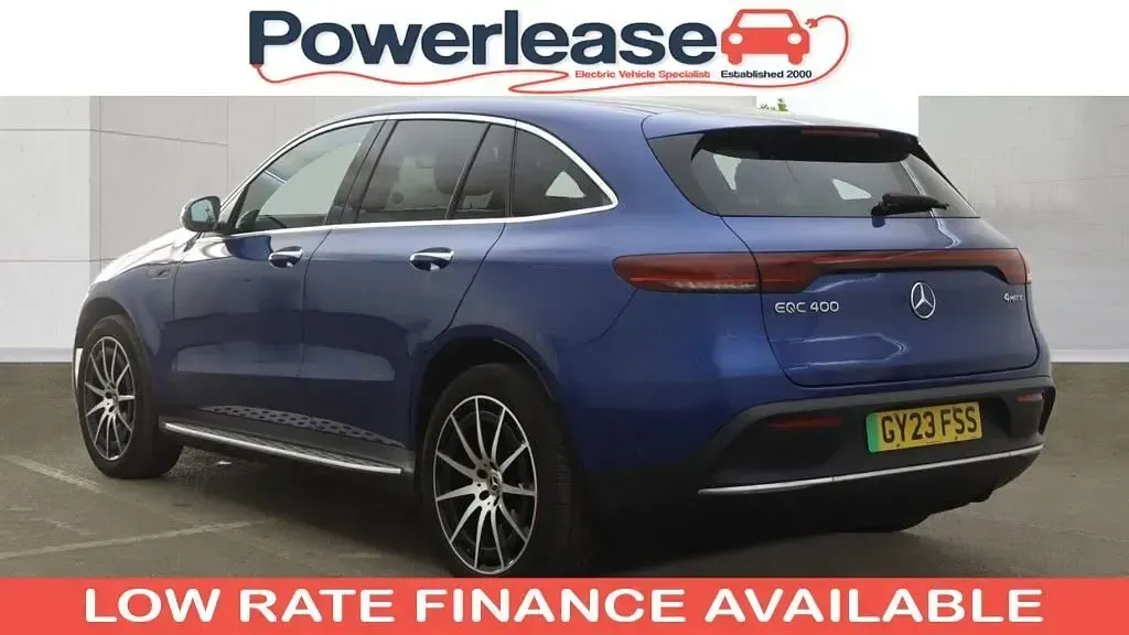 Used Mercedes EQC400 AMG line 300 kW (408 HP) 2023 Blue SUV