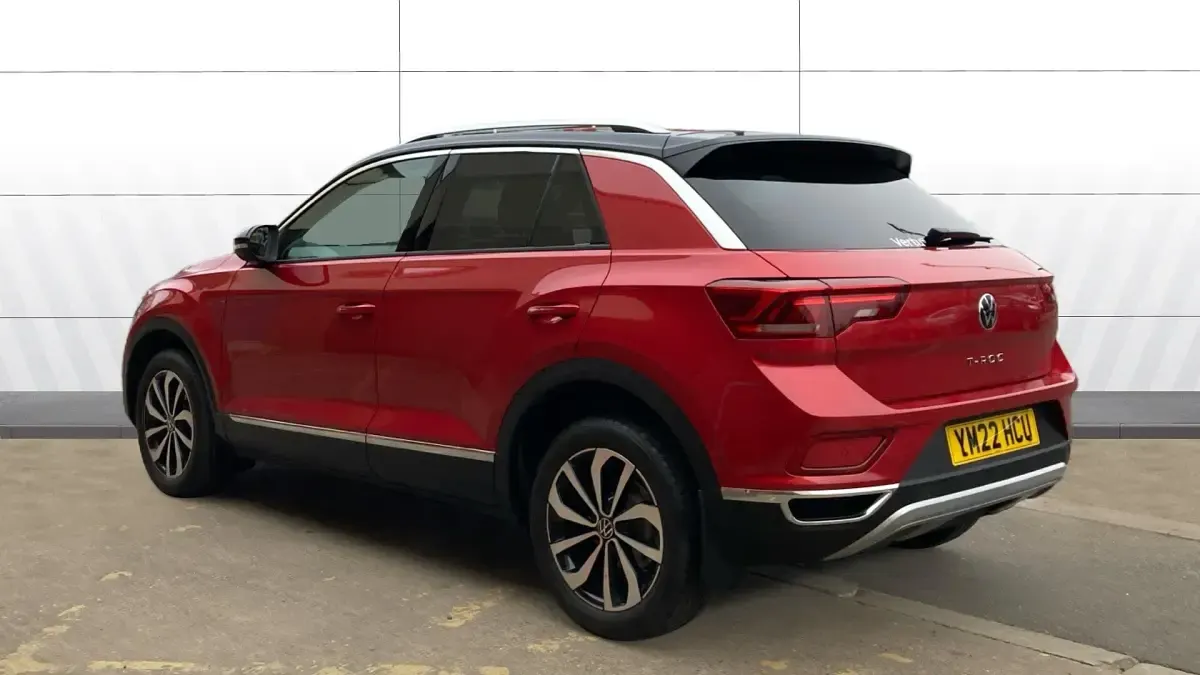 Usado VW T-Roc Style 150 HP (110 kW) 2022 Vermelho SUV