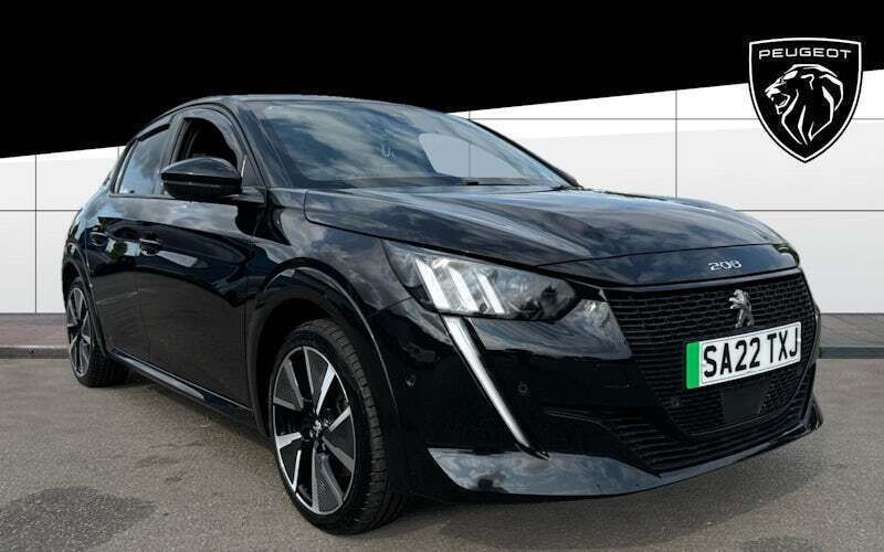 Black Used 2022 Peugeot e-208 GTi Hatchback | £10,995 (A bit pricey) - Image 1/4