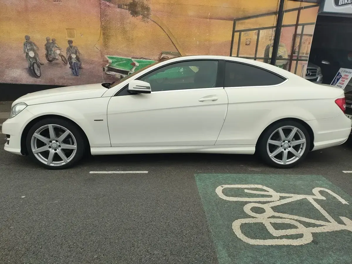 Used Mercedes C180 AMG 2012 White Coupe