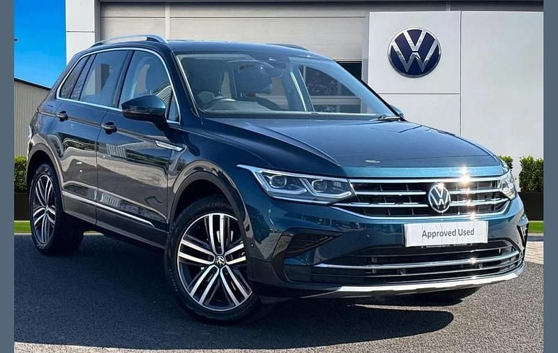Used VW Tiguan Elegance 200 HP (147 kW) 2021 Blue SUV