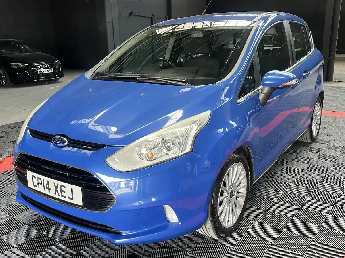 Used Ford B-MAX Titanium 120 HP (88 kW) 2014 Blue MPV
