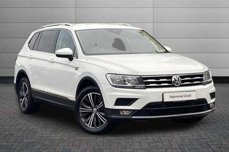 White Used 2018 VW Tiguan Allspace SE SUV | £17,495 (Fair price) - Image 1/4