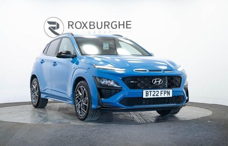 Blue Used 2022 Hyundai Kona N Line SUV | £12,995 (Good price) - Image 1/4