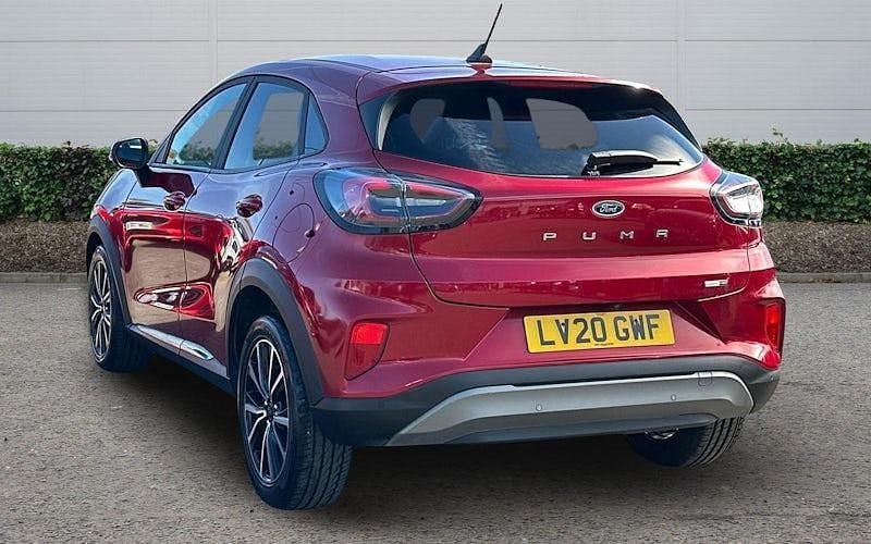 Used Ford Puma Titanium 125 HP (91 kW) 2020 Red SUV