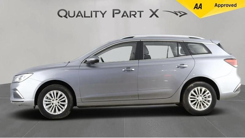Used MG MG5 EV Exclusive 114 kW (156 HP) 2021 Silver Estate