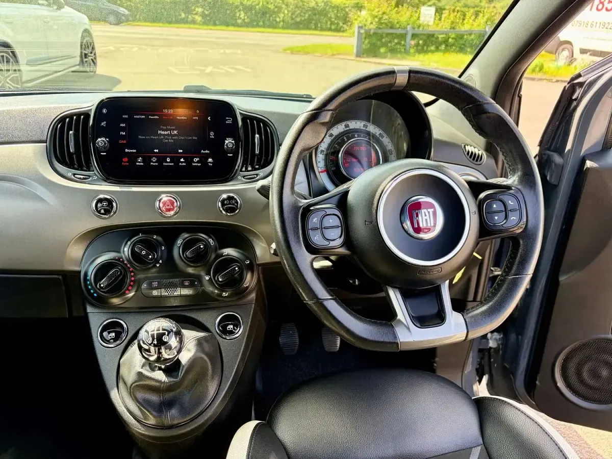 Used Fiat 500S S 2019 Grey Hatchback