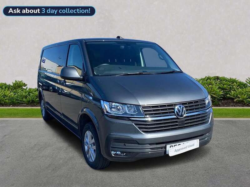 Grey Used 2024 VW T6.1 Highline Van | £34,198 (Expensive) - Image 1/4