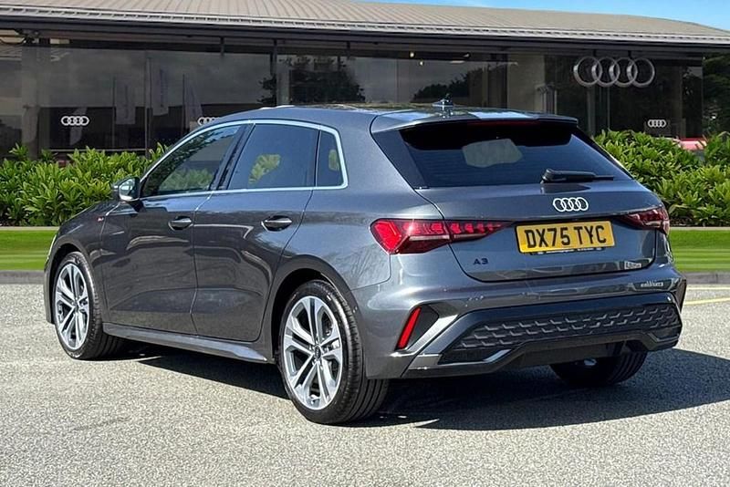 Used Audi A3 S-Line 150 HP (110 kW) 2025 Grey Hatchback
