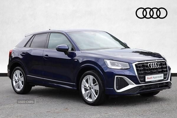 Blue Used 2025 Audi Q2 S-Line SUV | £28,990 (A bit pricey) - Image 1/4