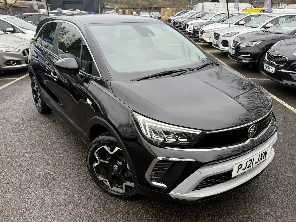 Used Vauxhall Crossland Elite 2021 Black SUV