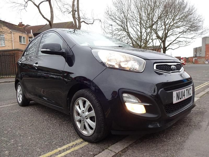Used Kia Picanto 68 HP (50 kW) 2014 Black Hatchback