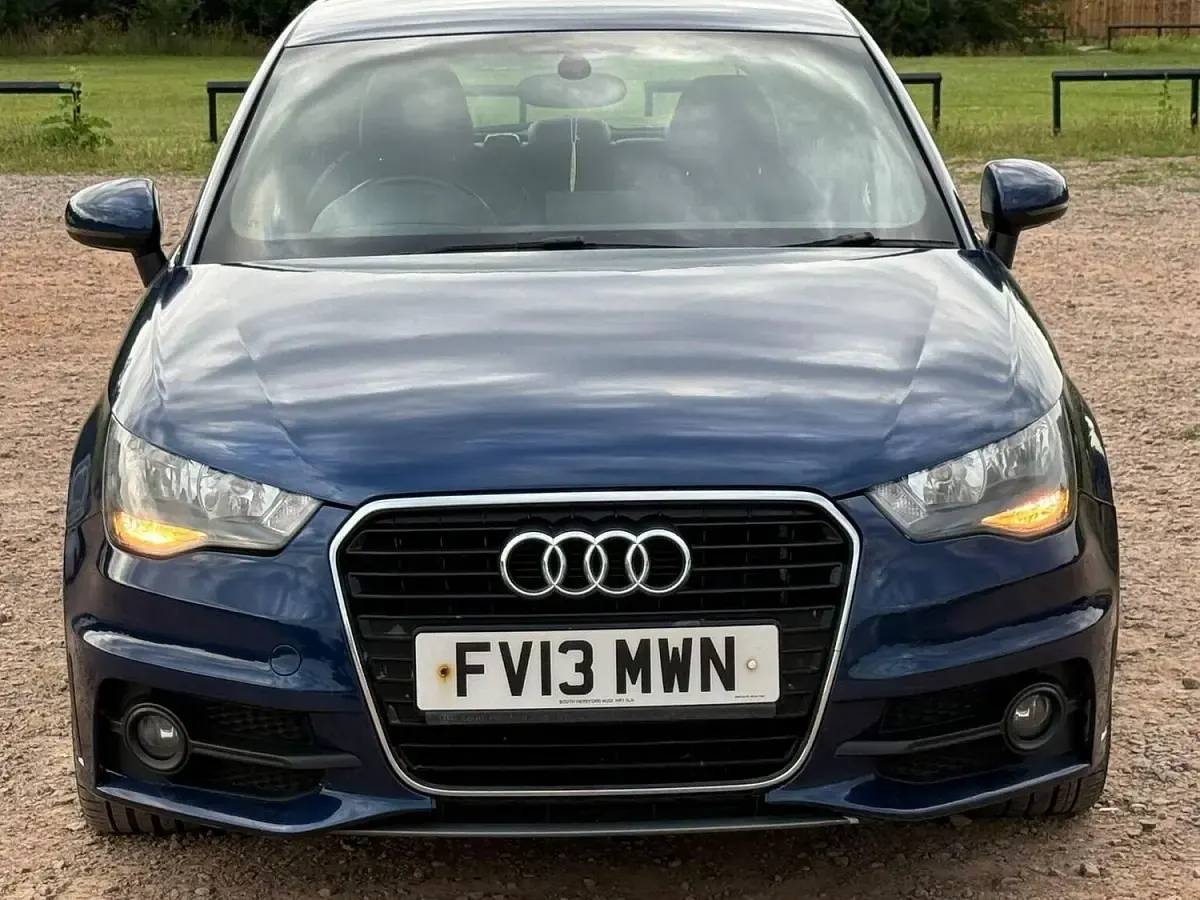 Used Audi A1 Sportback S-Line 2013 Blue Hatchback