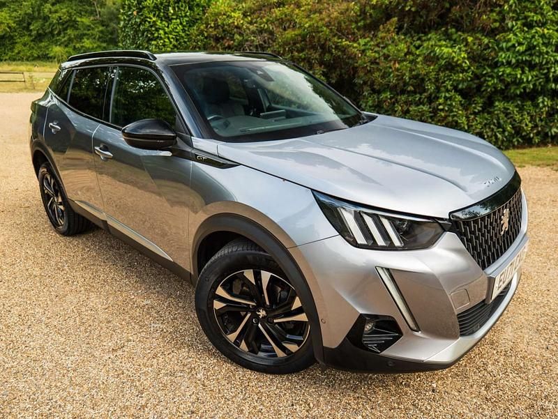 Grey Used 2021 Peugeot 2008 GT SUV | £13,444 (Fair price) - Image 1/3