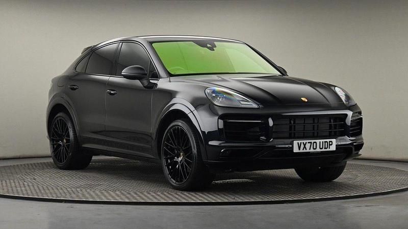 Black Used 2020 Porsche Cayenne SUV | £52,300 (A bit pricey) - Image 1/4