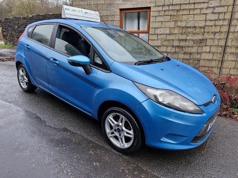 Blue Used 2010 Ford Fiesta Hatchback | £1,495 (Good price) - Image 1/4