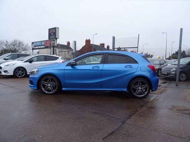 Used Mercedes A220 AMG 2014 Blue Hatchback