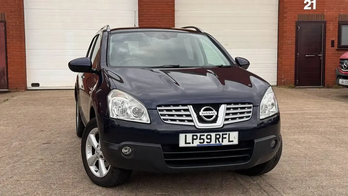 Used Nissan Qashqai N-TEC 141 HP (103 kW) 2010 Blue SUV