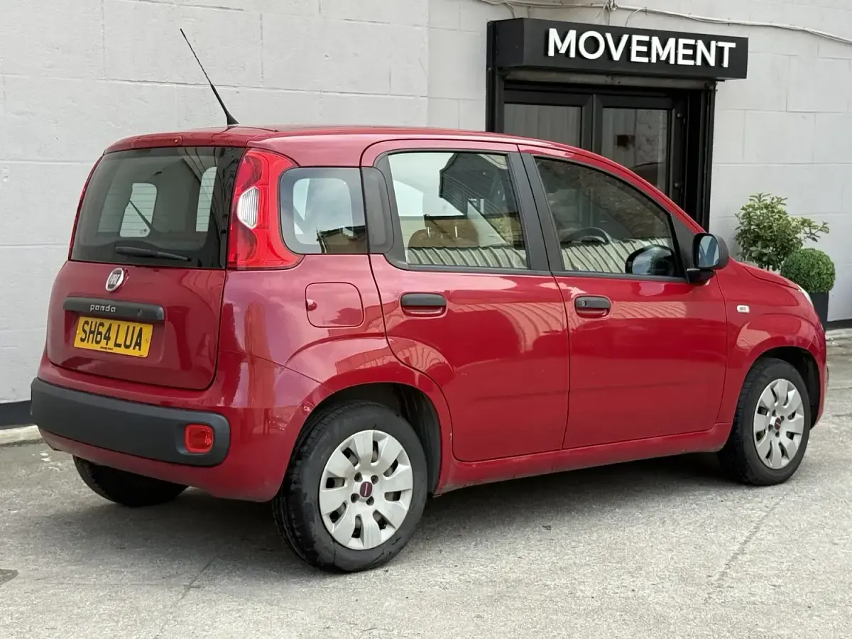 Used Fiat Panda Pop 69 HP (50 kW) 2015 Red Hatchback