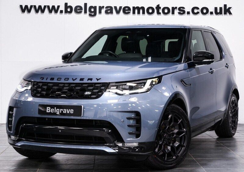 Blue Used 2021 Land Rover Discovery 5 R-Dynamic SUV | £40,480 (Fair price) - Image 1/4