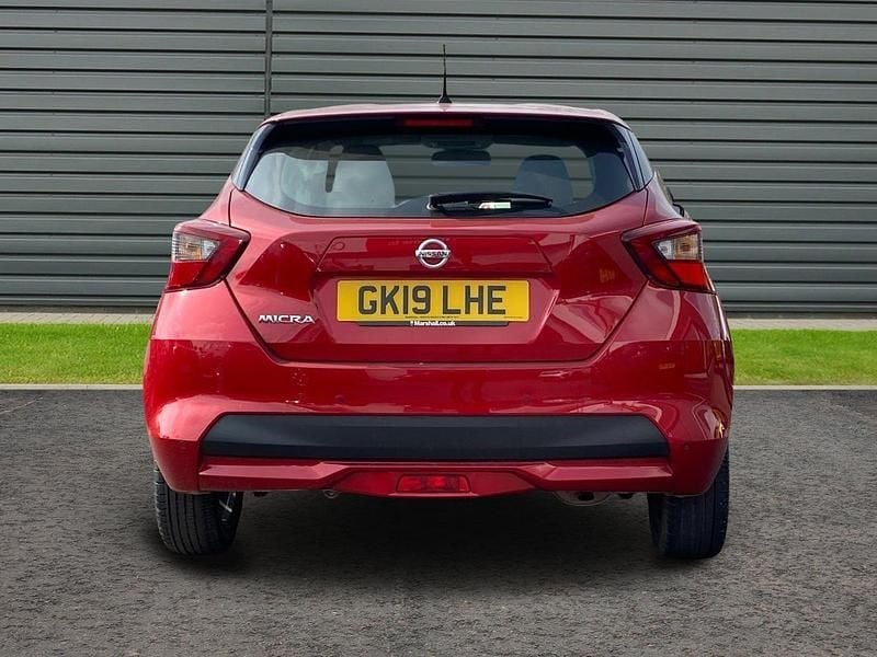 Used Nissan Micra Acenta Limited Edition 90 HP (66 kW) 2019 Red Hatchback
