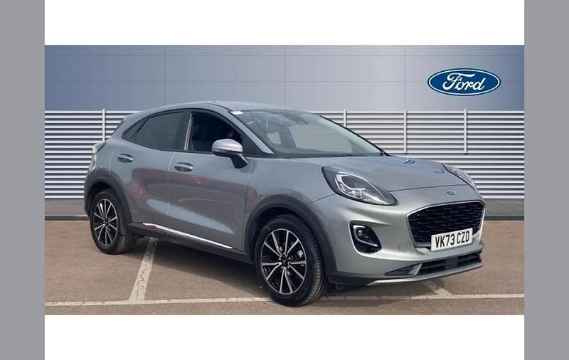 Silver Used 2023 Ford Puma Gen-E Titanium SUV | £15,676 (Fair price) - Image 1/4